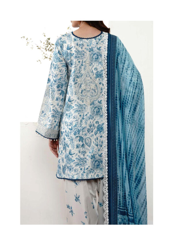 Floral digital dupatta