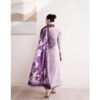 Elegant purple trouser
