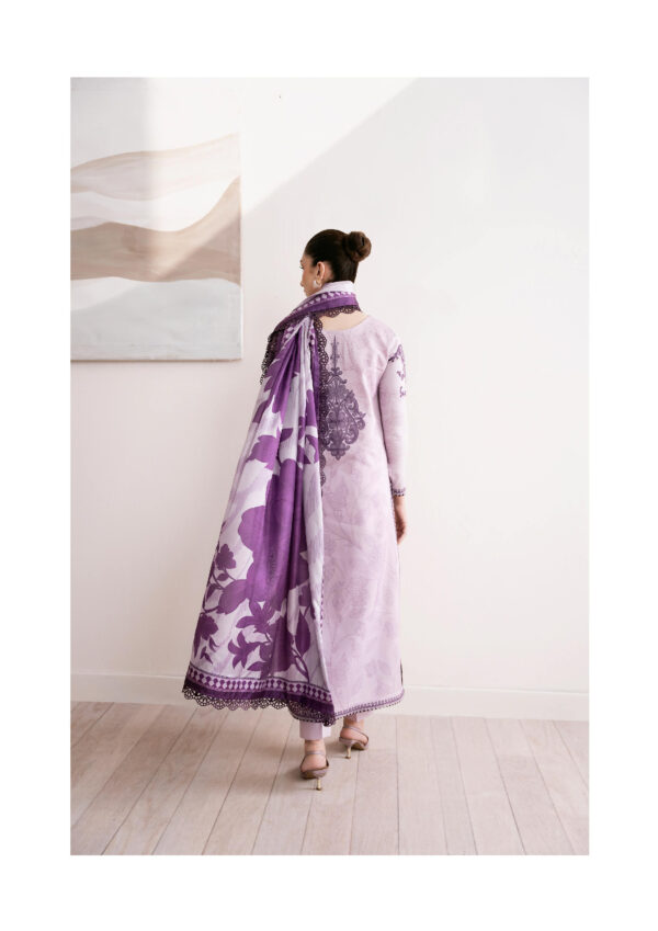 Elegant purple trouser