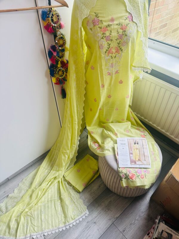Elegant sunshine yellow designer suit